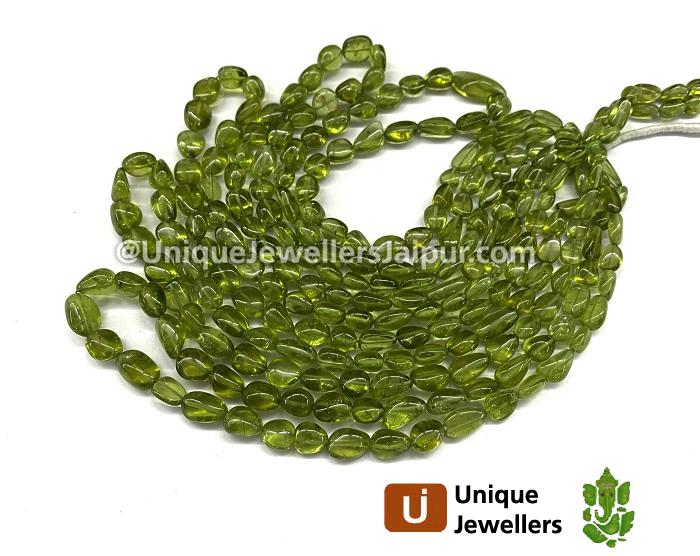 Peridot Smooth Nugget Beads