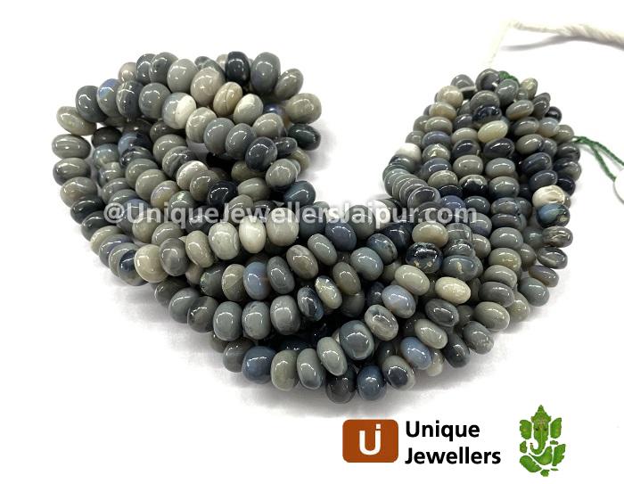 Australian Opal Far Smooth Roundelle Beads