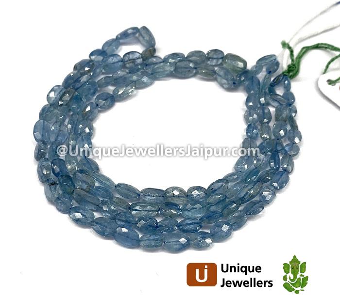 Santa Maria Aquamarine Faceted Oval Beads