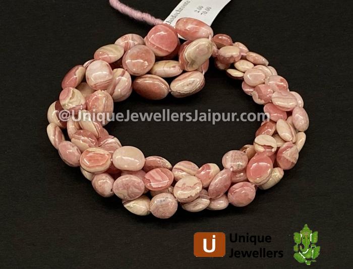 Rhodochrosite Far Smooth Oval Beads