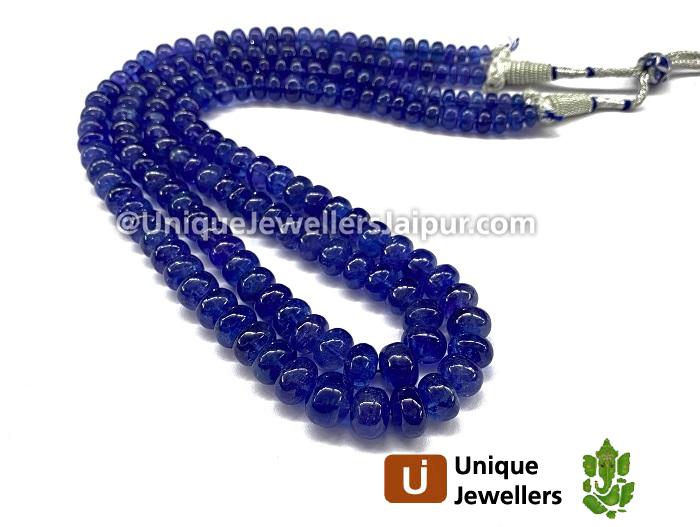 Tanzanite Far Smooth Roundelle Beads