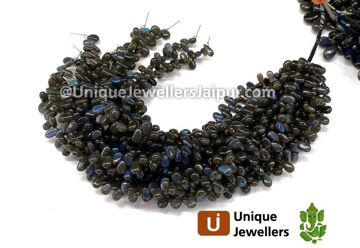 Labradorite Smooth Pear Beads