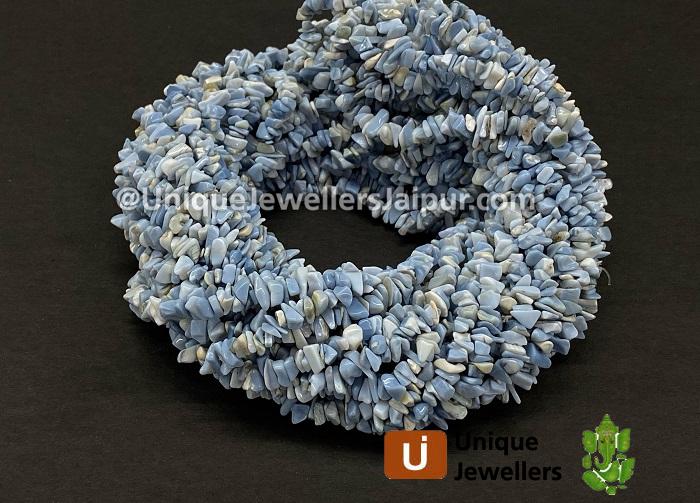 Blue Opal Uncut Chips Beads