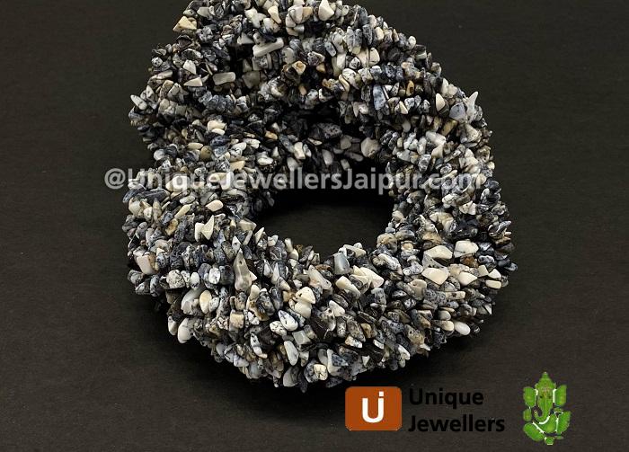 Dendritic Opal Uncut Chips Beads