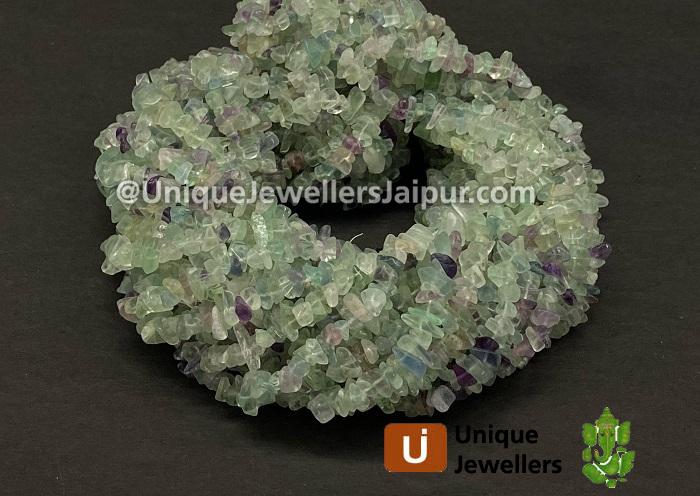 Fluorite Uncut Chips Beads