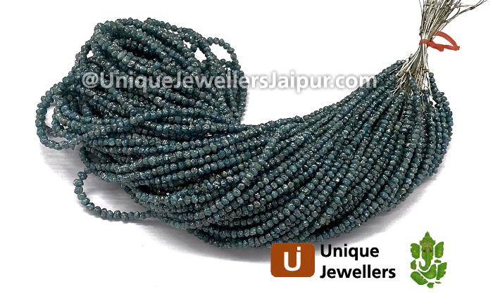 Blue Diamond Far Rough Nugget Beads