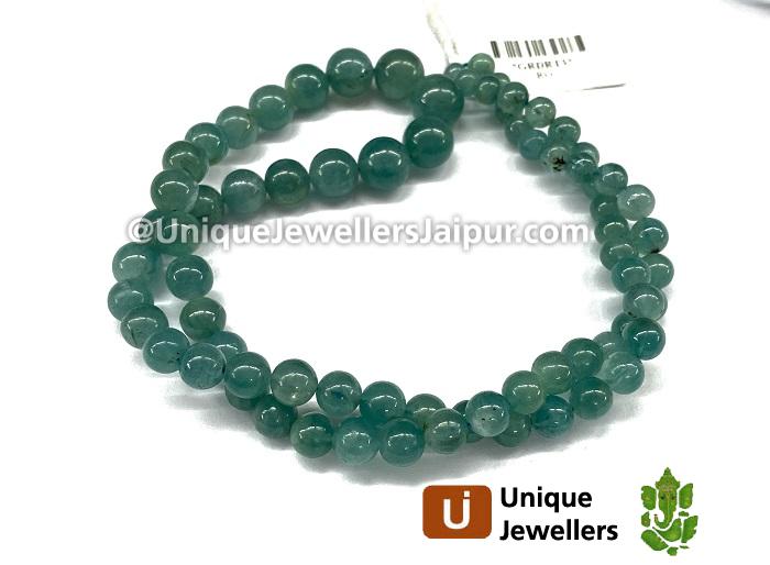 Paraiba Grandidierite Smooth Round Balls Beads