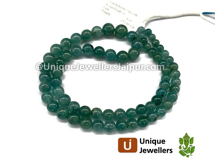 Paraiba Grandidierite Smooth Round Balls Beads