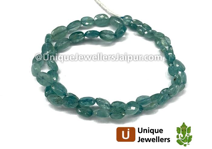 Paraiba Grandidierite Faceted Oval Beads