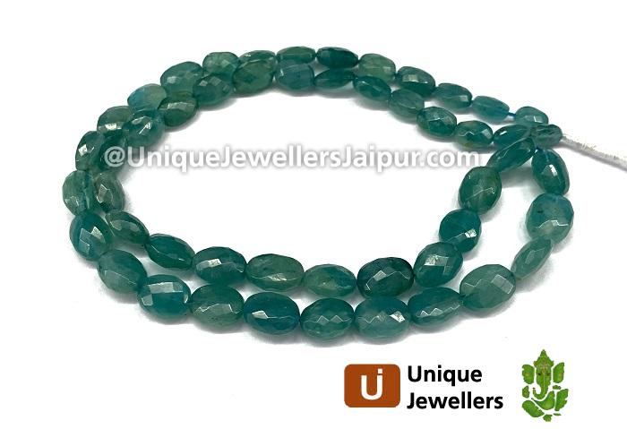Paraiba Deep Grandidierite Faceted Oval Beads