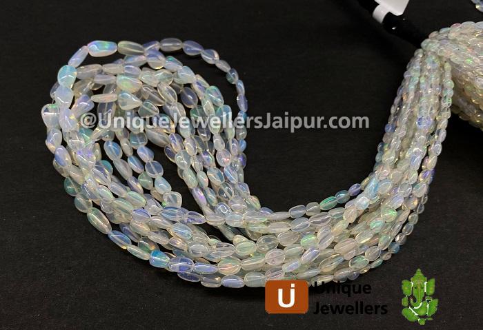 Ethiopian Opal Smooth Nugget Beads