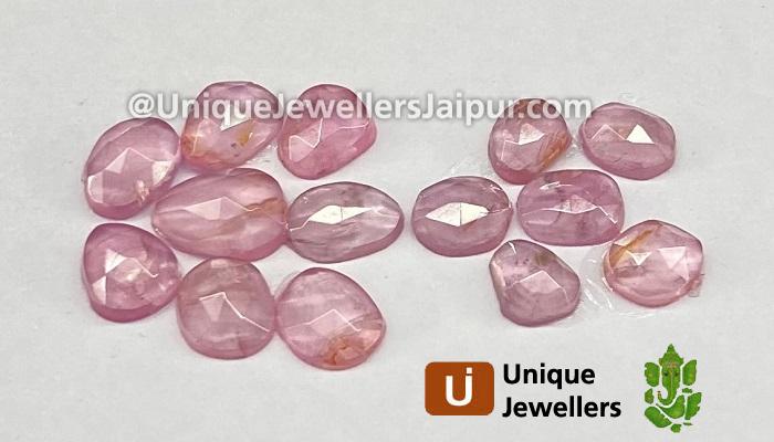 Pink Spinel Rose Cut Slices