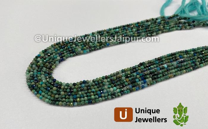 Chrysocolla Micro Cut Beads