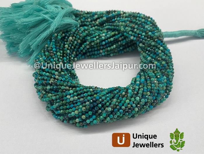 Chrysocolla Micro Cut Beads