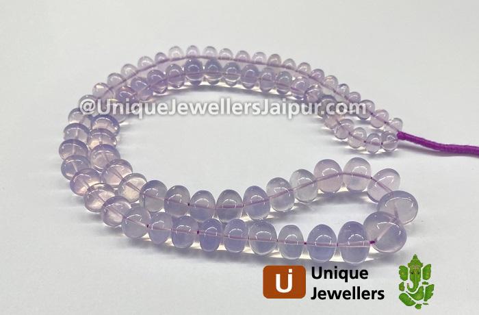 Scorolite Smooth Roundelle Beads