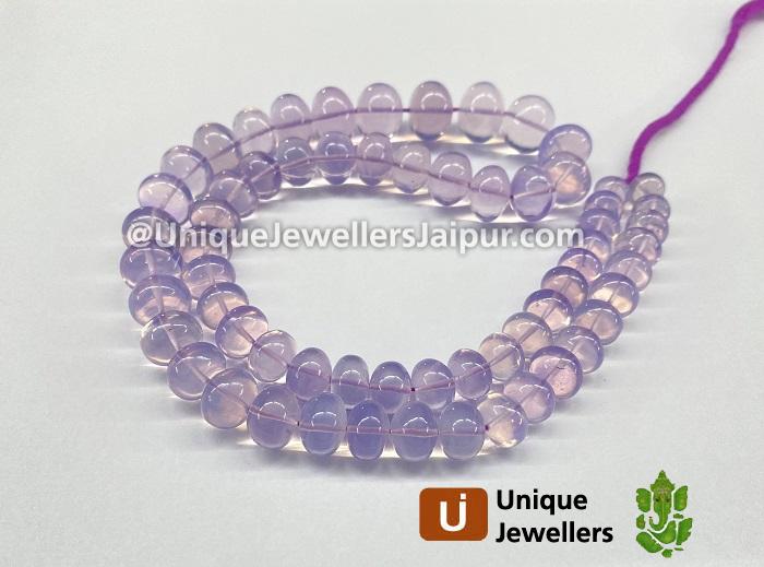 Scorolite Smooth Roundelle Beads