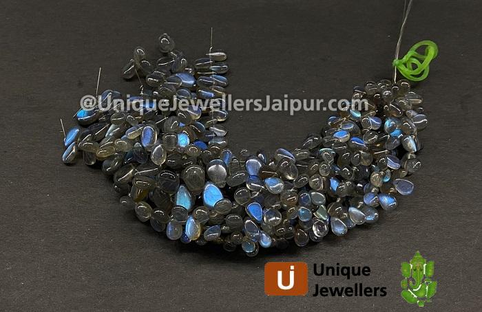 Labradorite Far Smooth Pear Beads