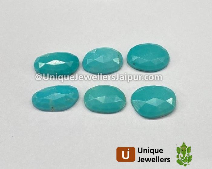 Turquoise Rose Cut Slices