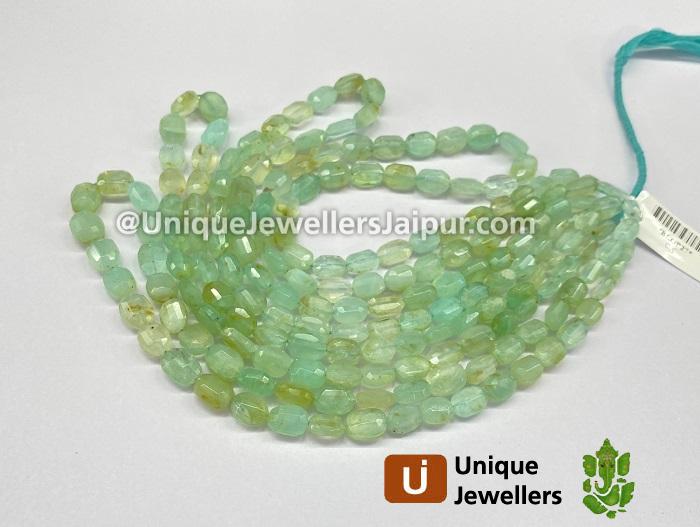 Blue Opal Shaded Faceted Nugget Beads