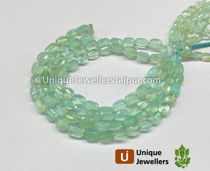 Blue Opal Faceted Nugget Beads