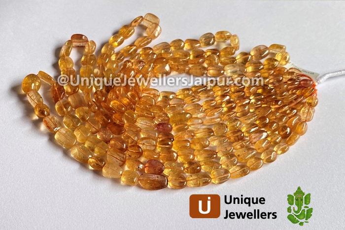 Imperial Topaz Smooth Nugget Beads