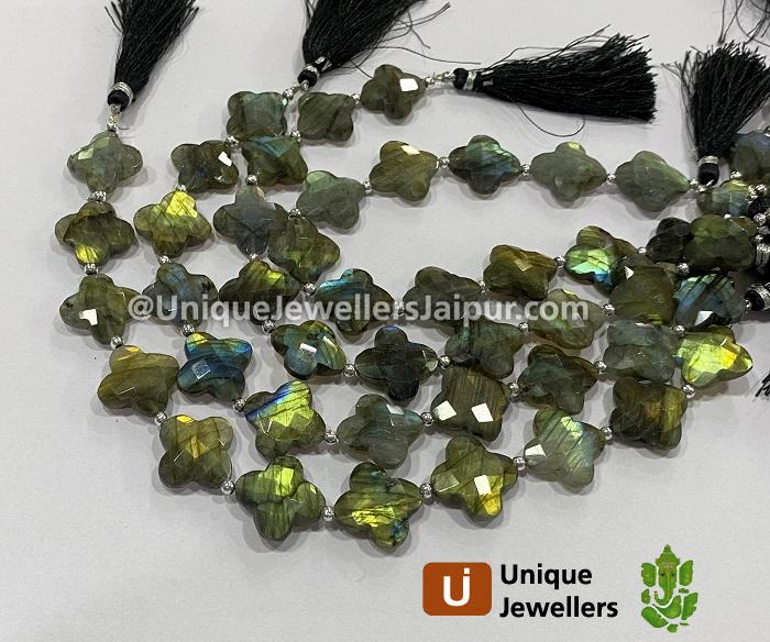 Labradorite Straight Drill Beads