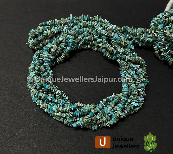 Natural Turquoise Uncut Chips Beads