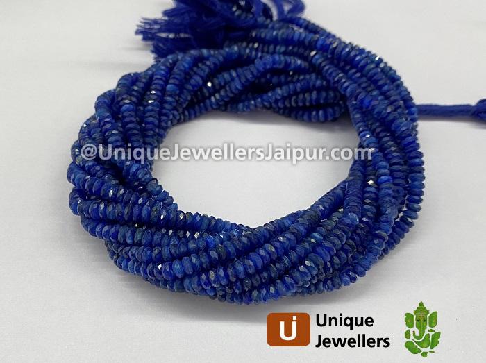 Kyanite Micro Cut Tyre Beads