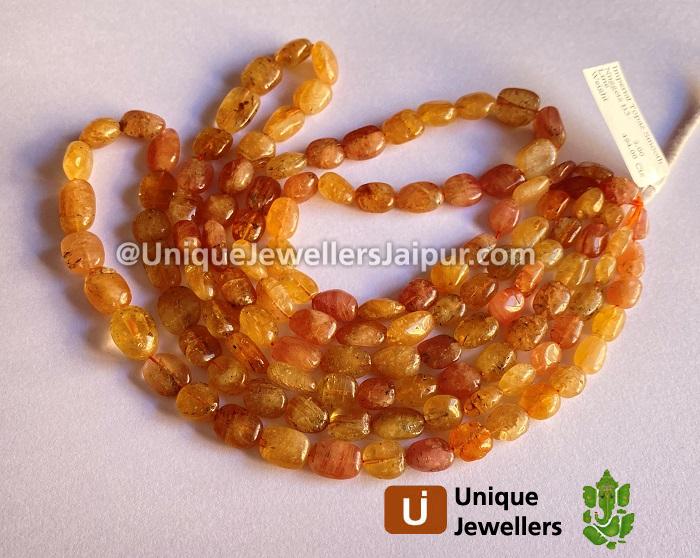 Imperial Topaz Smooth Nuggets Beads