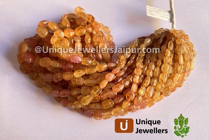 Imperial Topaz Smooth Nuggets Beads