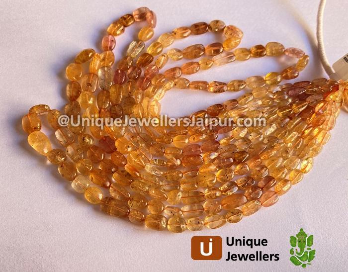 Imperial Topaz Smooth Nuggets Beads