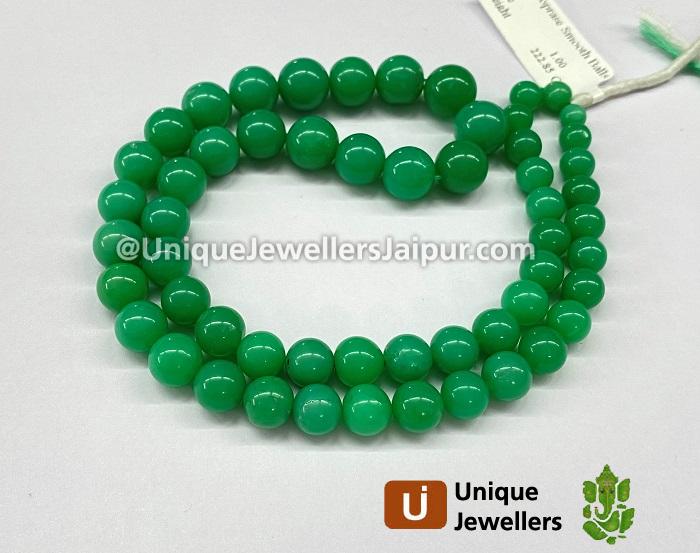 Chrysoprase Smooth Balls Beads