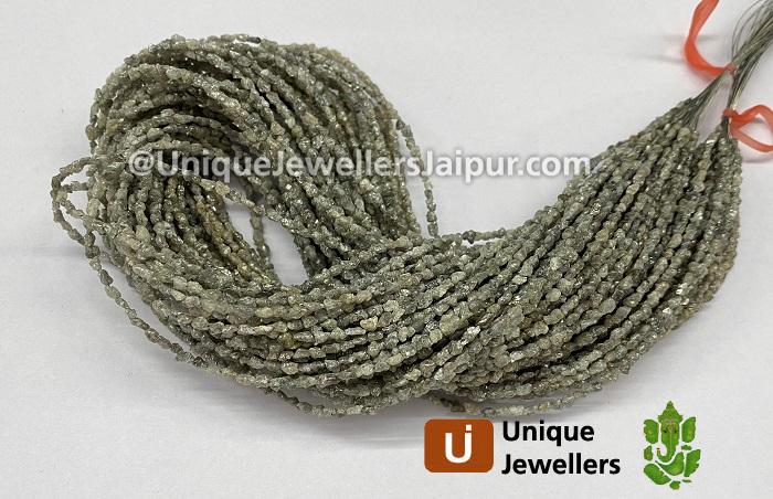 Grey Diamond Long Chips Beads