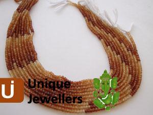 Haesonite Faceted Roundelle Beads