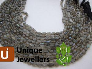 Labradorite Plain Oval Beads