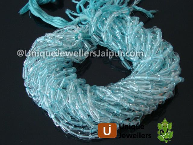 Crystal Dyed BT Plain Drop Beads