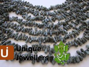 Rutail Quartz Plain Drop Beads