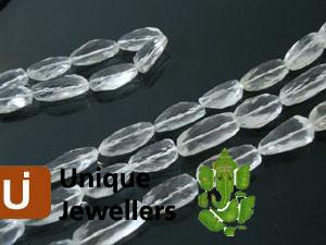 Crystal Faceted Nugget Beads