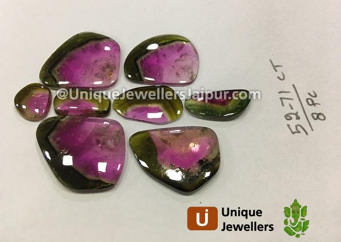 Watermelon Tourmaline Smooth Slices