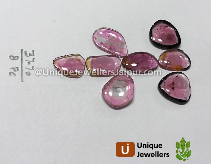 Watermelon Tourmaline Smooth Slices