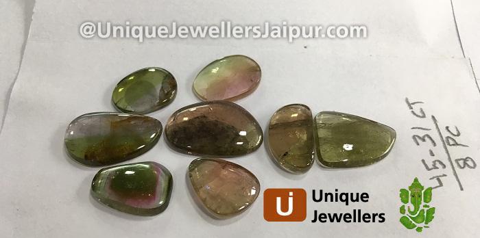 Watermelon Tourmaline Smooth Slices