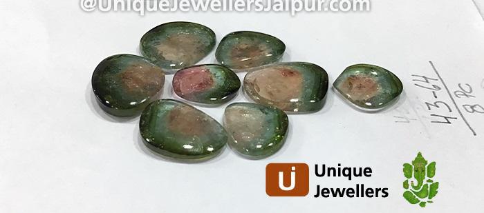 Watermelon Tourmaline Smooth Slices