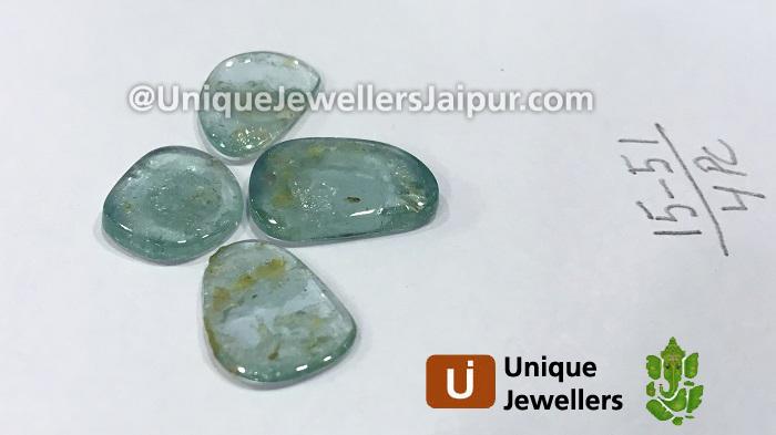 Blue Watermelon Tourmaline Smooth Slices