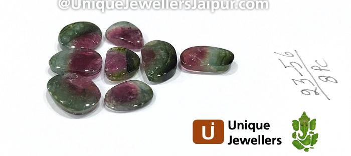 Watermelon Tourmaline Smooth Slices