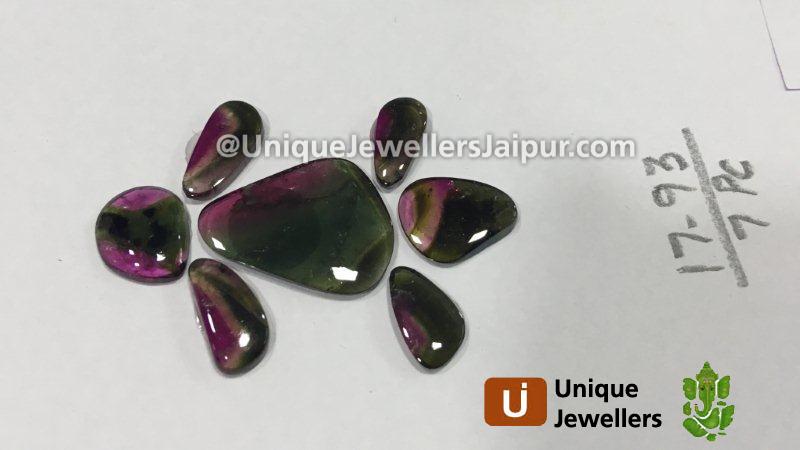 Watermelon Tourmaline Smooth Slices