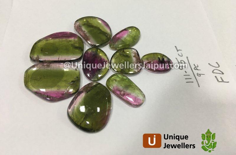 Watermelon Tourmaline Smooth Slices