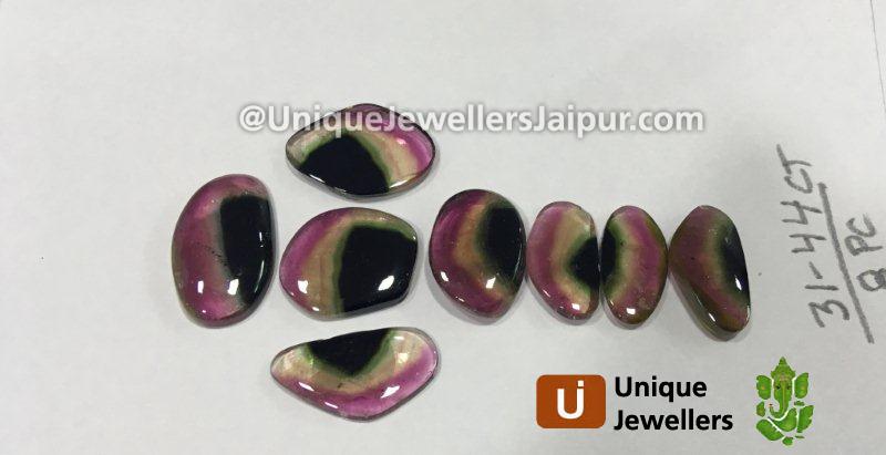 Watermelon Tourmaline Smooth Slices