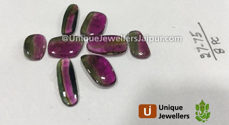 Watermelon Tourmaline Smooth Slices