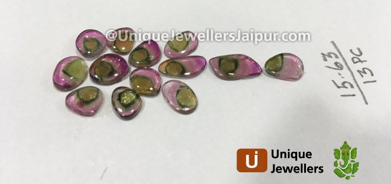 Watermelon Tourmaline Smooth Slices