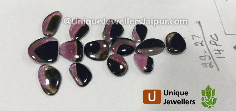 Watermelon Tourmaline Smooth Slices